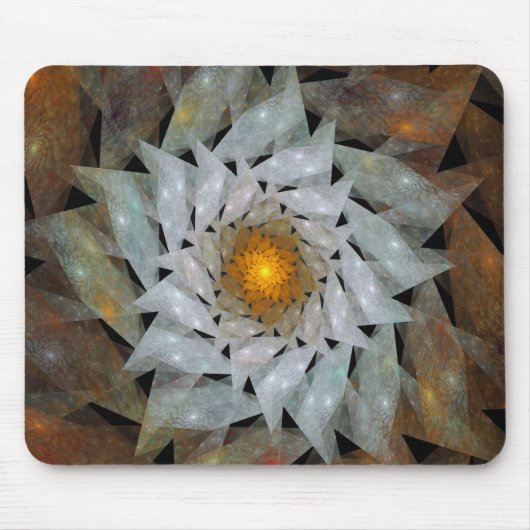 「フラワーサン」の口 マウスパッド (正面)