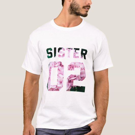 フラワーシスター02 Tシャツ (正面)