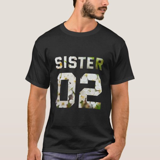フラワーシスター02 Tシャツ (正面)
