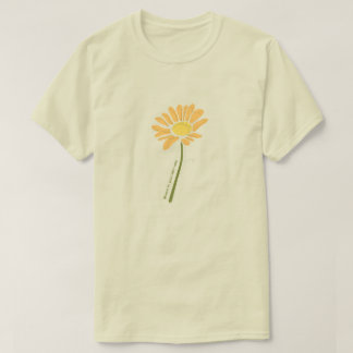 フラワーシャツ - オレンジ色 Tシャツ