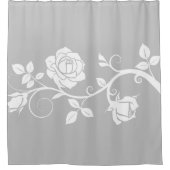 フラワーシャワーカーテン シャワーカーテン (正面)