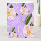 フラワーシャワー用グリーティングカード カード (正面)