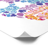 フラワーシュガースカルプリント ポスター (角)