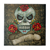 フラワーシュガースカル タイル (正面)