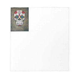 フラワーシュガースカル ノートパッド