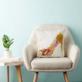 フラワーシューアメリカンMoJo枕 クッション (椅子)