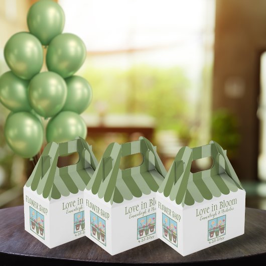 フラワーショップガーデンパーティー フェイバーボックス