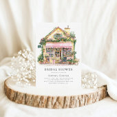 フラワーショップブライダルシャワー 招待状