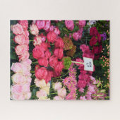 フラワーショップ – ミュンヘン市場 – 16x20 - 520個。 ジグソーパズル (横)