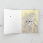 フラワーシリーズひまわり カード (内部)