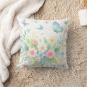 フラワーシンフォニー 🌸🦋 クッション (ブランケット)