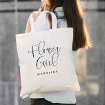 フラワーシンプルガール結婚書道 トートバッグ<br><div class="desc">花の女シンプル子の書結婚道のトートバッグはおもしろいと書かわいらしを特徴とし、花の女の子の姓と一緒に。</div>