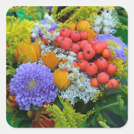 フラワーシール スクエアシール (正面)