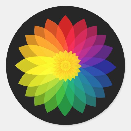 フラワーシール ラウンドシール (正面)