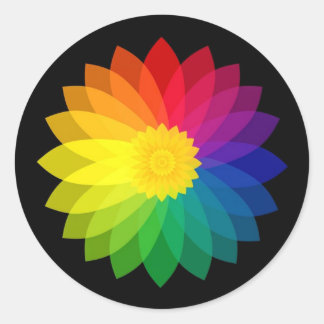 フラワーシール ラウンドシール