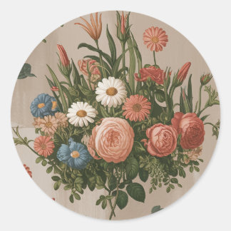 フラワーシール ラウンドシール