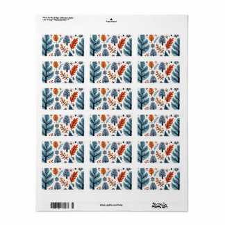 フラワーシール ラベル