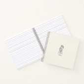 フラワージャールベージュノート ノートブック (内部)