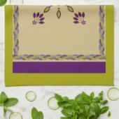 フラワージュエリーダングルツイストロープキッチンタオル キッチンタオル (折り畳み)