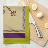 フラワージュエリーダングルツイストロープキッチンタオル キッチンタオル (四つ折り)