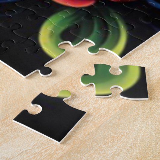 フラワースカルジグソーパズル ジグソーパズル (側面)