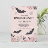 フラワースカルハロウィン 招待状 (スタンド正面)
