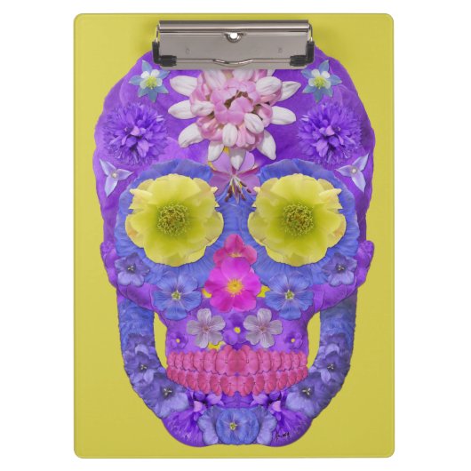 フラワースカル5 クリップボード (正面)