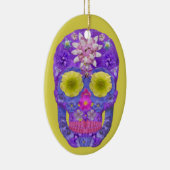 フラワースカル5 セラミックオーナメント (右)