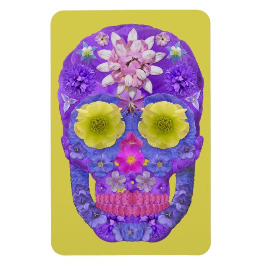 フラワースカル5 マグネット (縦)