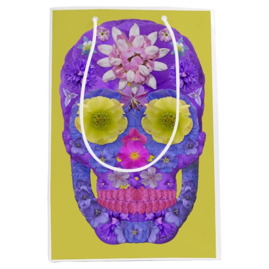 フラワースカル5 ミディアムペーパーバッグ (正面)