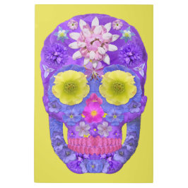 フラワースカル5 メタルプリント