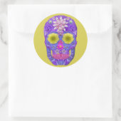 フラワースカル5 ラウンドシール (バッグ)