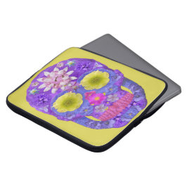 フラワースカル5 ラップトップスリーブ