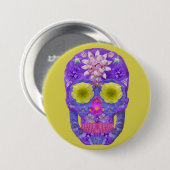 フラワースカル5 缶バッジ (正面&裏面)