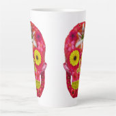 フラワースカル6 カフェラテマグ (正面)