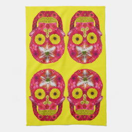 フラワースカル6 キッチンタオル