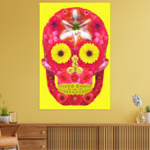 フラワースカル6 キャンバスプリント (インサイチュ (リビング))