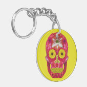 フラワースカル6 キーホルダー (正面左)