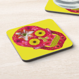 フラワースカル6 コースター