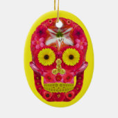 フラワースカル6 セラミックオーナメント (裏面)