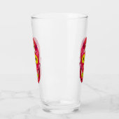 フラワースカル6 タンブラーグラス (左)