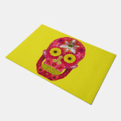 フラワースカル6 ドアマット (アングル)