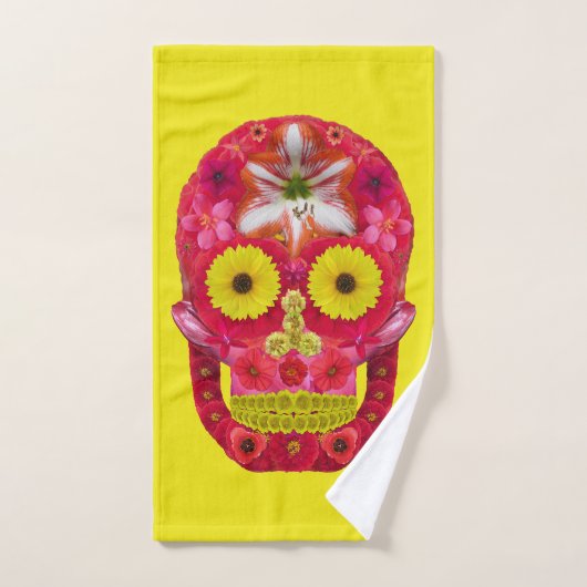 フラワースカル6 バスタオルセット (ハンドタオル)