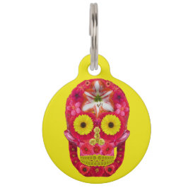 フラワースカル6 ペット　ネームタグ