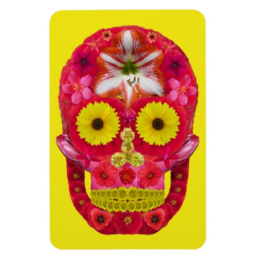 フラワースカル6 マグネット (縦)