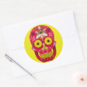 フラワースカル6 ラウンドシール (封筒)