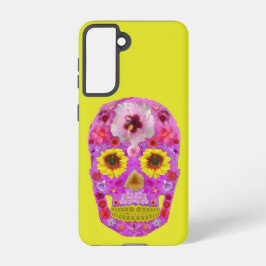 フラワースカル7 SAMSUNG GALAXY S21ケース