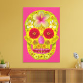 フラワースカル8 キャンバスプリント (インサイチュ (リビング))