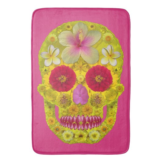 フラワースカル8 バスマット (正面縦)