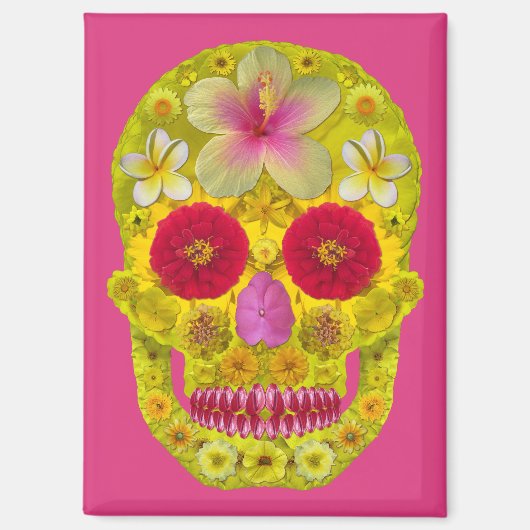 フラワースカル8 マグネット (正面)